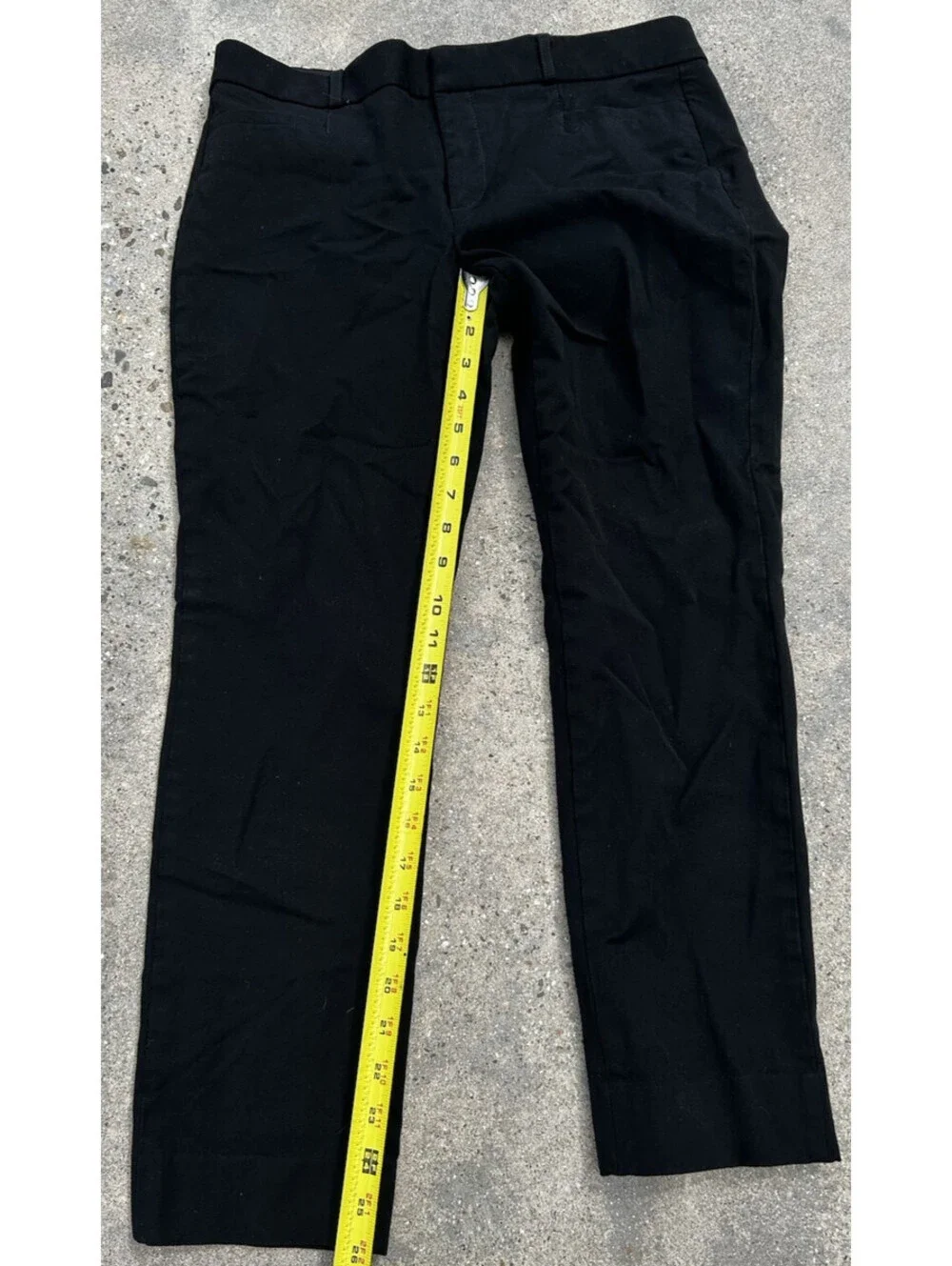 Banana Republic Pants Womens 8P Petite Sloan Fit Business Casual Black Stretch